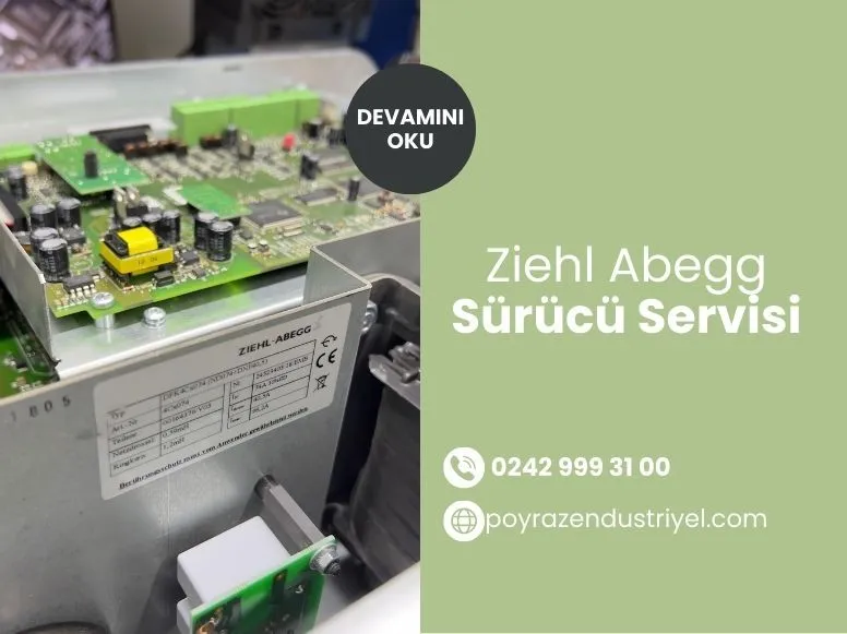 Ziehl Abegg Sürücü Servisi